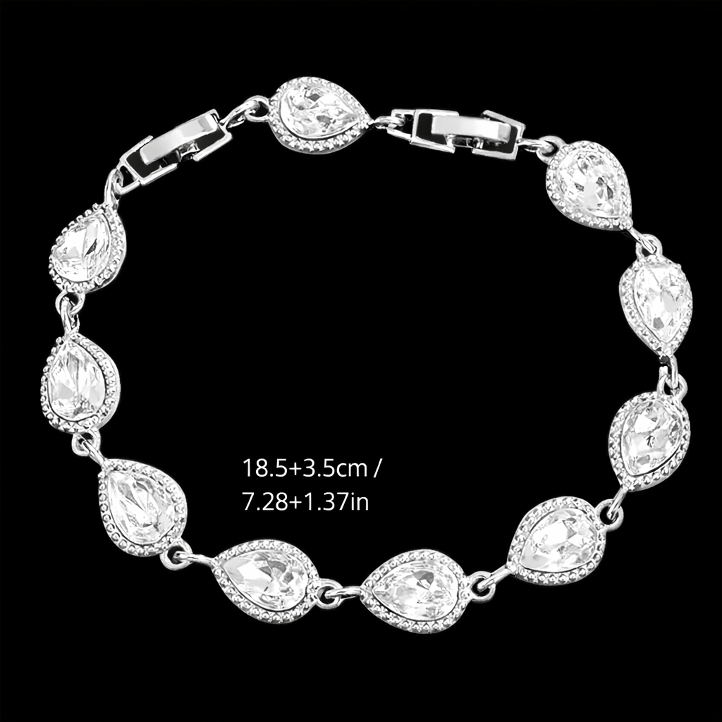 Avera Rain Bracelet White