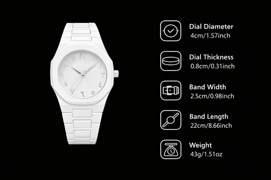 Avera Basic White watch